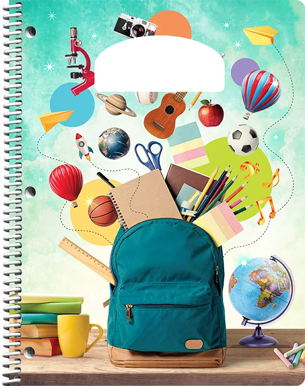 First Class Planners Standard front cover - Backpack