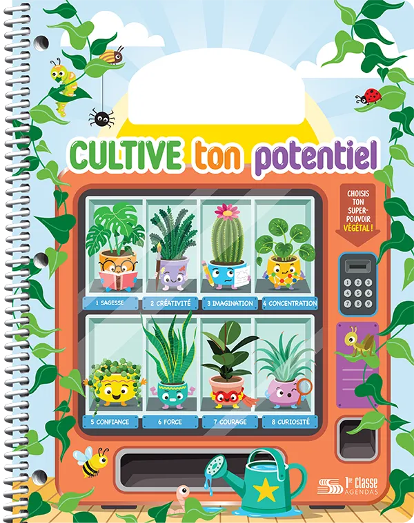 First Class Planners French front cover - Cultive