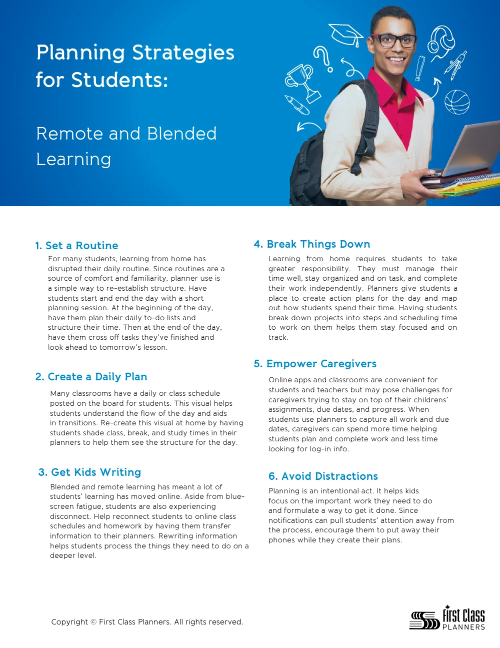 Planning Strategies for Students: Remote & Blended Learning